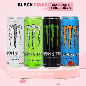 Thùng 24 lon nước tăng lực Monster Energy Ultra 355ml