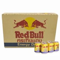 Thùng 24 Lon Nước Tăng Lực Red Bull 250ml