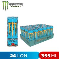 THÙNG 24 LON NƯỚC TĂNG LỰC VỊ XOÀI MANGO LOCO MONSTER ENERGY 355ML