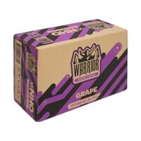 Thùng 24 lon nước tăng lực Warrior hương dâu / nho 325ml