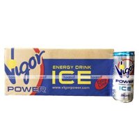Thùng 24 Lon Nước Tăng Lực Vigor 250ml/Lon – Vigor Power Energy Drink