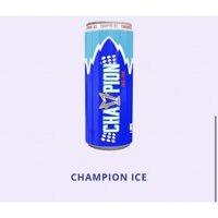 Thùng 24 lon nước tăng lực Champion ice