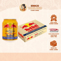 [THÙNG 24 LON] Nước Tăng Lực Bò Húc Redbull Thái Lan 250ml