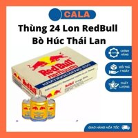 Thùng 24 Lon Nước Tăng Lực Redbull Bò Húc Thái Lan