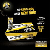 THÙNG 24 LON NƯỚC TĂNG LỰC ENERGY DRINK POWER IN 320ML