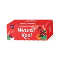 [Thùng 24 lon] Nước uống thảo dược Wewell Kool 200ml