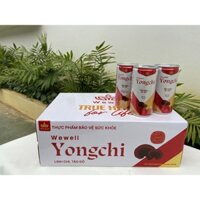 [Thùng 24 lon] Nước uống thảo dược Wewell Yongchi - Hỗ trợ tăng sức đề kháng