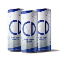 Thùng 24 lon Soda Chương Dương 330ml