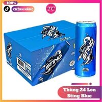 [Thùng 24 lon] Sting Blue Thái Lan (Nước Ngọt)