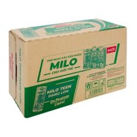 Thùng 24 lon sữa lúa mạch Milo Active Go 240ml