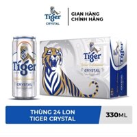 THÙNG 24 LON TIGER CRYSTAL