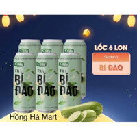 Thùng 24 Lon Trà Bí Đao Cozy Uống Liền 320ml