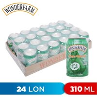 THÙNG 24 LON TRÀ BÍ ĐAO WINTER MELON TEA WONDERFARM 310ML