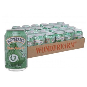 Thùng 24 lon trà bí đao Wonderfarm 310ml