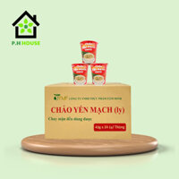 Thùng 24 ly cháo gạo lứt yến mạch ăn liền thực phẩm chay