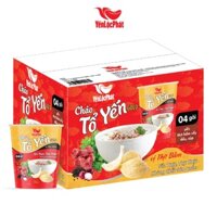 (Thùng 24 ly) - Cháo Tổ Yến Gold Thịt Bằm Yến Lộc Phát - Ăn liền - Ly 50gr