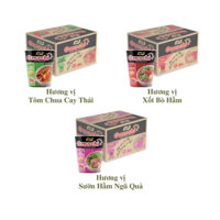 [THÙNG 24 LY] - MASAN - MÌ LY OMACHI (KHÔNG THỊT) 3 HƯƠNG VỊ: XỐT BÒ HẦM/ SỐT BÒ HẦM, SƯỜN HẦM NGŨ QUẢ, TÔM CHUA CAY - (