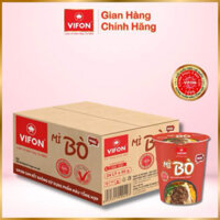 Thùng 24 Ly Mì Bò Vifon (24 ly x 60g)