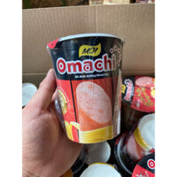 Thùng 24 Ly Mì Khoai Tây Omachi Xốt Bò Hầm (Có Cây Thịt Thật) 114g