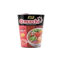 Thùng 24 ly mì khoai tây Omachi xốt bò hầm 70g