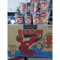 Thùng 24 ly mì Kokomi Đại tôm chua cay 65g