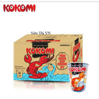 Thùng 24 ly Mì Kokomi Tôm Chua Cay x 65gr