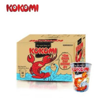Thùng 24 Ly Mì KokoMi Tôm Chua Cay Chanh Ớt 65g