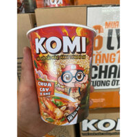 THÙNG 24 LY Mì KOMI MASAN CHUA CAY TÉ GHẾ XỐT KIỂU THÁI MỚI