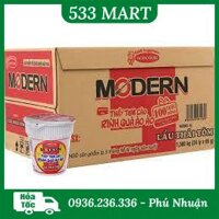 Thùng 24 ly mì MODERN Lẩu thái tôm/ Riêu cua 67g