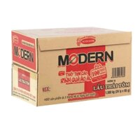 Thùng 24 ly mì Modern lẩu Thái tôm 65g