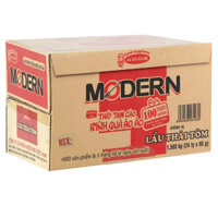 Thùng 24 ly mì Modern lẩu Thái tôm 67g