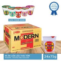 Thùng 24 Ly Mì Modern Thương Hiệu Acecook 65g