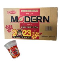 Thùng 24 Ly Mì Modern - Vị Lẩu Thái Tôm