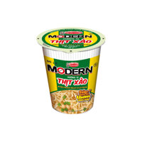 Thùng 24 ly mì Modern vị thịt xào 65g