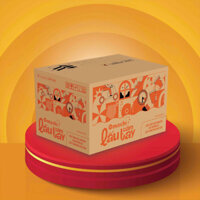 Thùng 24 ly Mì Omachi lẩu cầm tay hương vị lẩu tomyum hải sản, lẩu nghêu nấm rong biển