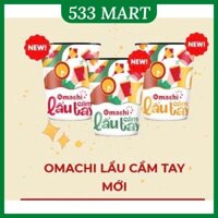 Thùng 24 Ly mì Omachi Lẩu Cầm Tay 81g