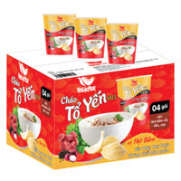 (Thùng 24 ly) - Thùng Cháo Tổ Yến Gold Thịt Bằm Yến Lộc Phát - Ăn liền - Ly 50gr