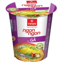 Thùng 24 Mì Ly VIFON Ngon Ngon Thịt GÀ 60g