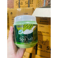 Thùng 24 Muối Tắm Tẩy Tế Bào Chết Trà xanh Mori Spa Salt Bath & Body Scrub 700gr