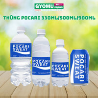 Thùng 24 trai nước uống Pocari Sweat 330ml/500ml/900ml - Gyomu