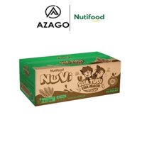 Thùng 24 Túi NuVi Sữa Tươi Lúa Mạch Vị Cacao  - Túi 110ml -  AZAGO - Thương Hiệu NUTIFOOD