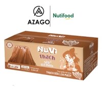 Thùng 24 Túi NuVi Thạch Sữa Lúa Mạch Túi 110 ml - Thương Hiệu NUTIFOOD - AZAGOHN