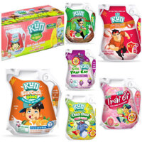 [Thùng 24 túi] Sữa Kun Túi 110ml, Túi sữa Kun 110ml, Sữa Lif Kun túi 110ml (Date luôn mới)