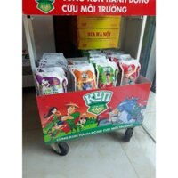 Thùng 24 túi sữa Kun vị nho, cam, dâu, socola