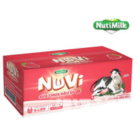 THÙNG 24 TÚI Sữa Nuvi 110ml Dâu/Ca Cao/Cam/Trái Cây/Thạch Jelly Đào/Nho