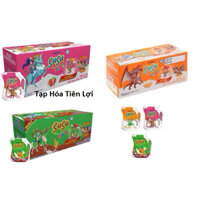 Thùng 24 túi sữa susu hương dâu, cam, socola , Mix Vị (24 túi x 110ml)