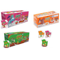 Thùng 24 túi sữa susu hương dâu, cam, socola (24 túi x 110ml)