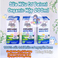 [Thùng 24hộp] Sữa Hữu Cơ Daioni Organic Hộp 200ml