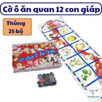 [Thùng 25 bộ] Cờ ô ăn quan 12 con giáp