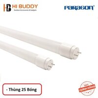 Thùng 25 Bóng Đèn Led Tube Dân Dụng Hai Đầu Paragon CFLA9LT8/ CFLA18LT8 Bóng 6 Tấc/ 1M2 Hàng Chính Hãng